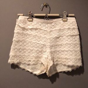 Bought at Island Gypsies lace shorts